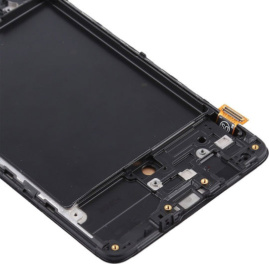 Complete Lcd Screen Block Samsung Galaxy A71 Compatible Touchscreen Black