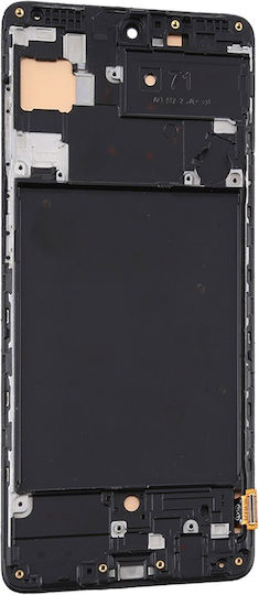 Complete Lcd Screen Block Samsung Galaxy A71 Compatible Touchscreen Black