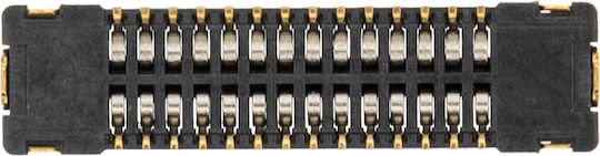 Conector Clappio Fcp pentru iPhone XS XS Max, înlocuire căști, negru