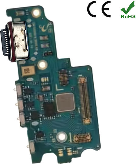 Charging Connector for Galaxy S21 FE Usb-C Port Microphone and SIM Card Tray