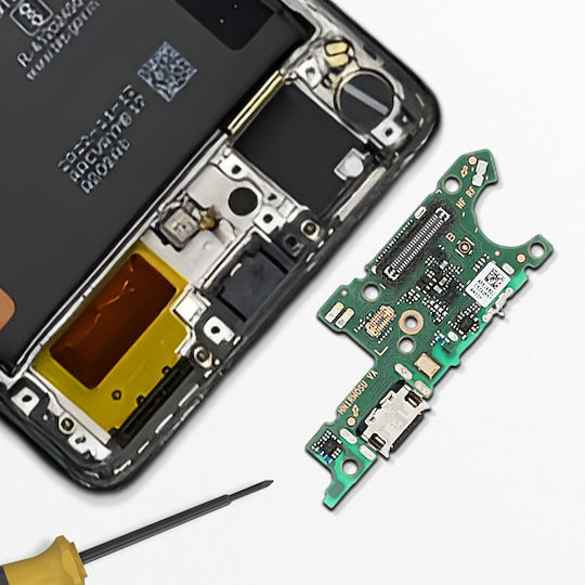 Conector Încărcător Relife Honor Magic 5 Lite Usb C Micro Port Negru