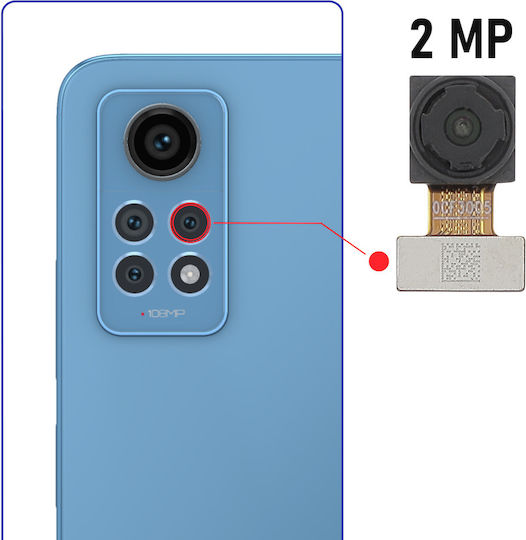 Relife Camera Modul Redmi Note 12 Pro 4g 2mp Macro Lens Black