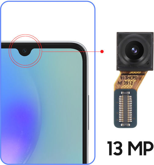 Cameră Frontală Samsung Galaxy A25 5G Originală 13MP Senzor Selfie Negru