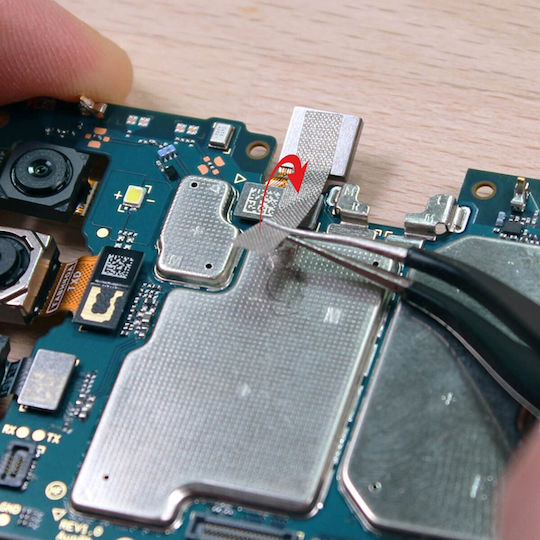 Frontkamera Samsung Galaxy A13 4G Foto Ersatzlinse Verbindungskabel