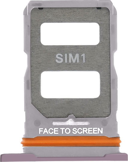 Clappio Sim Card Slot Xiaomi 12 Lite Dual Nano Sim Lavender