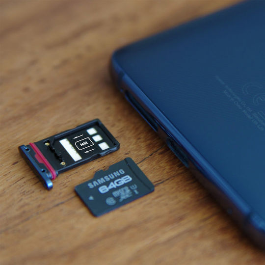 Слот за SIM карта за Huawei Mate 20 Pro в полунощно синьо - резервен адаптер