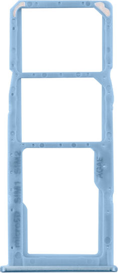 SIM-Kartenhalter Samsung Galaxy A71 Blau
