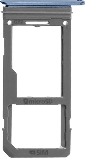 Replacement Sim Card Tray Samsung Galaxy S8 S8 Plus Blue