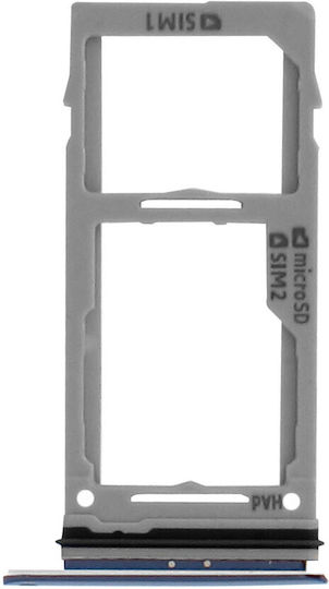 Nano-sim & Micro-sd Tray Replacement Part Samsung Galaxy S9 – Blue
