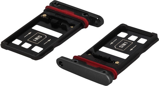 Huawei Mate 20 Pro Sim Card Drawer Black Replacement Adapter Drawer