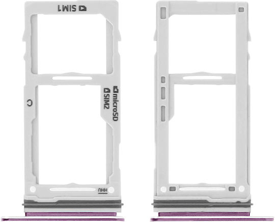 Avizar Sim Card + Sd Slot Galaxy Note 9 Purple