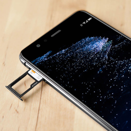 Huawei P20 Lite Sim-Fach Nanosim + Microsd Kartenhalter Schwarz