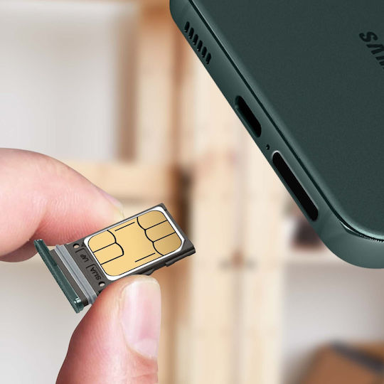 SIM-Kartenhalter Samsung Galaxy S22 Grün