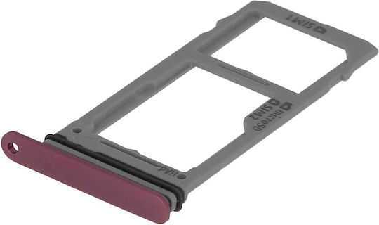Nano-sim & Micro-sd Tray Replacement Part Samsung Galaxy S9 – Purple