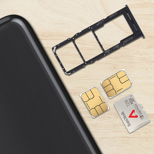 Replacement Sim Card Tray Samsung Galaxy A04s Black