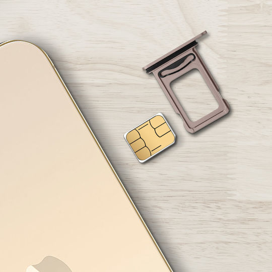Replacement Sim Card Tray Iphone 13 Pro Max Golden