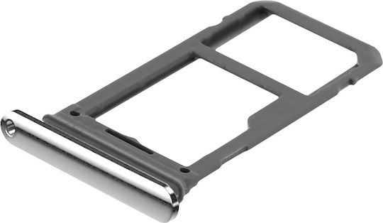 Replacement Sim Card Tray Samsung Galaxy S8 S8 Plus Silver