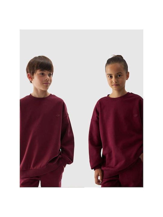 4F Kinder Sweatshirt Burgundisch