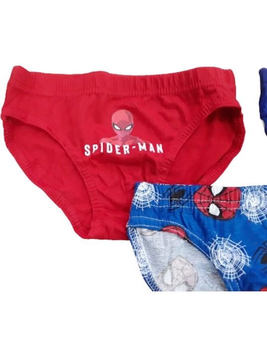 Disney Spiderman Комплект детски гащички Многоцветни 3бр