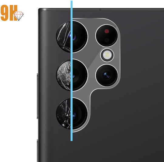 Protector ecran cameră Galaxy S22 Ultra sticlă temperată 9h transparentă