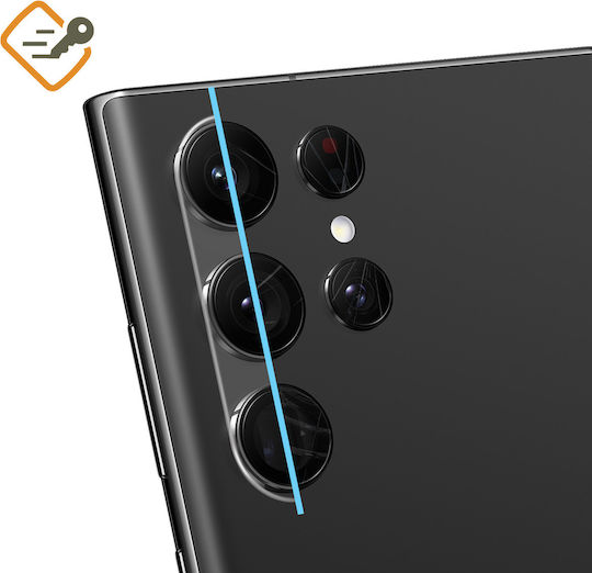 Protector ecran cameră Galaxy S22 Ultra sticlă temperată 9h transparentă