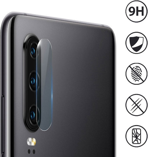 Huawei P30 Kameralinse 9H Panzerglas Fingerabdruckresistent