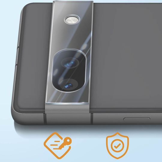 Avizar Camera Lens Film Google Pixel 7a Tempered Glass 9h Anti-traces Transparent