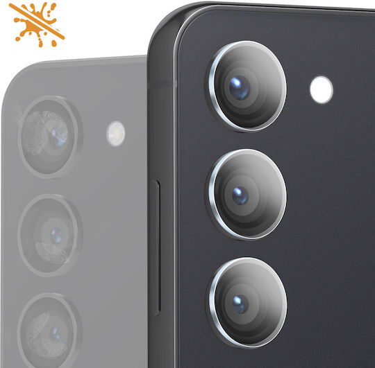 Avizar Kamerafolie Samsung Galaxy S23 Fe Panzerglas 9H Anti-Fingerabdrücke Transparent