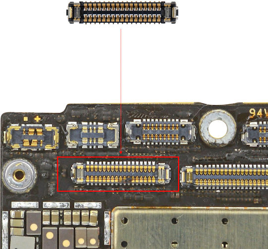 Clappio Fcp Anschluss Iphone X Ersatzbildschirm Schwarz