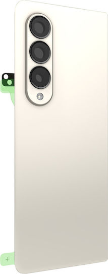Оригинален заден капак Samsung Galaxy Z Fold 4 Бежов с камера обектив