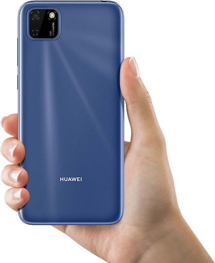 Replacement Battery Cover Huawei Y5p Back Cover Blue