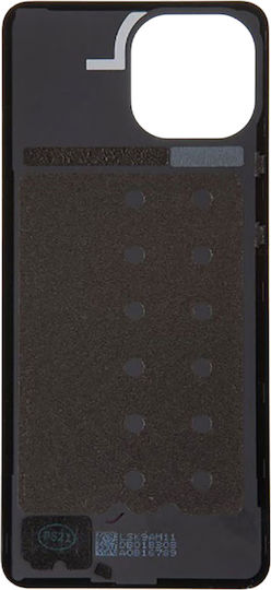 Battery Cover Xiaomi Mi 11 Lite Replacement Back Panel Black