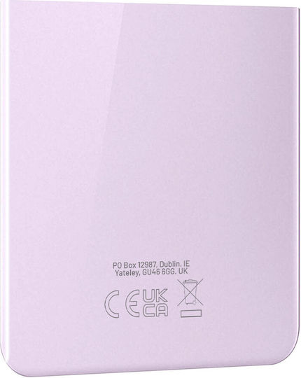 Sticlă Spate Inferioară Galaxy Z Flip 5 Original Samsung Lavandă