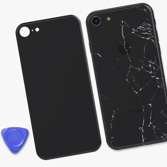 Clappio Battery Cover Iphone Se 2020/8 Compatible Black