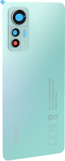 Clappio Akkudeckel Xiaomi 12 Lite Identisch Zum Original Blassgrün