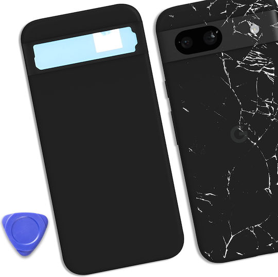 Capac baterie Clappio Google Pixel 8a Identic cu Originalul Negru