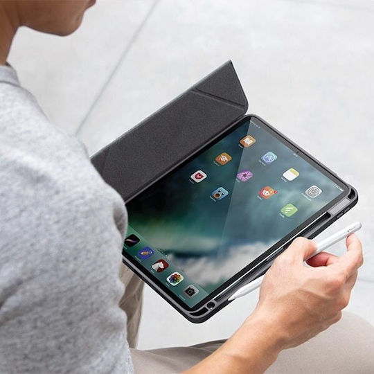 Uniq Moven Flip Cover Ανθεκτική Γκρι (iPad Air 13" 2024/2025/2026)