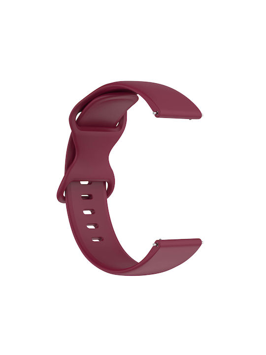Armband Honor Magic Watch 2 42mm Flexibles Silikon Burgund