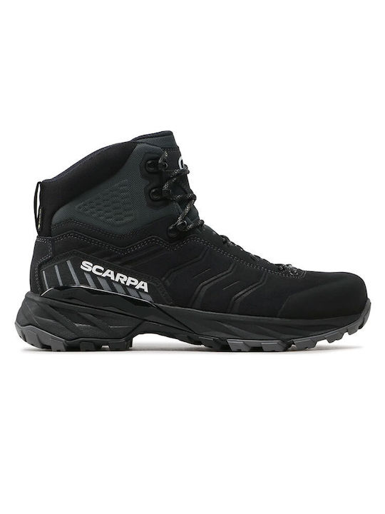 Scarpa Rush Trk Herren Wanderstiefel Wasserdicht mit Gore-Tex Membran Schwarz