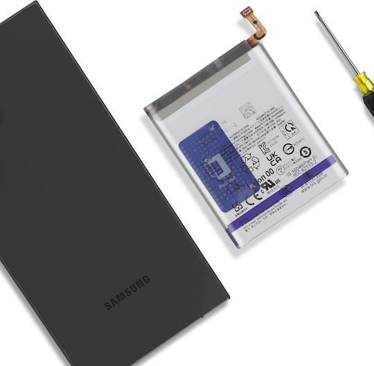Батерия Clappio Samsung Galaxy S24 Ultra Капацитет 5000mAh Сива