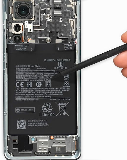 Interner Akku Xiaomi 12 Pro 4600mAh 100% kompatibler Ersatz BP45