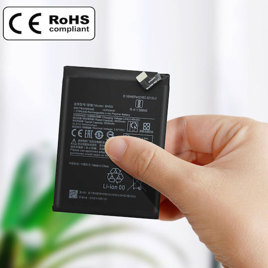 Baterie de Înlocuire Xiaomi Redmi Note 10 10s 4900mAh BN59 Negru