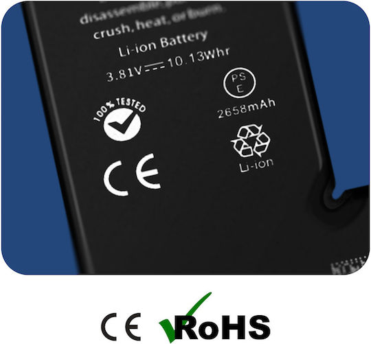 Battery Without Bms Iphone Xs Capacity 2658mah