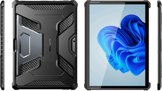 Supcase Beetle Pro Flip Cover Dauerhafte Schwarze Microsoft Oberfläche Pro 8