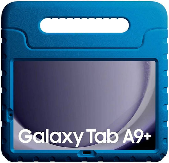 HappyCase Back Cover Ανθεκτική για Παιδιά Μπλε (Samsung Galaxy Tab A9 Plus 11" X210/X215/X216)