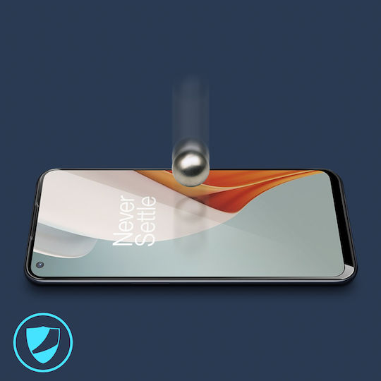 Screen Protector Oneplus Nord N100 Tempered Glass Black Edges