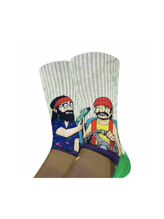 Good Luck Sock Ανδρικές Κάλτσες Cheech & Chong Pass Blunt Gls-4274