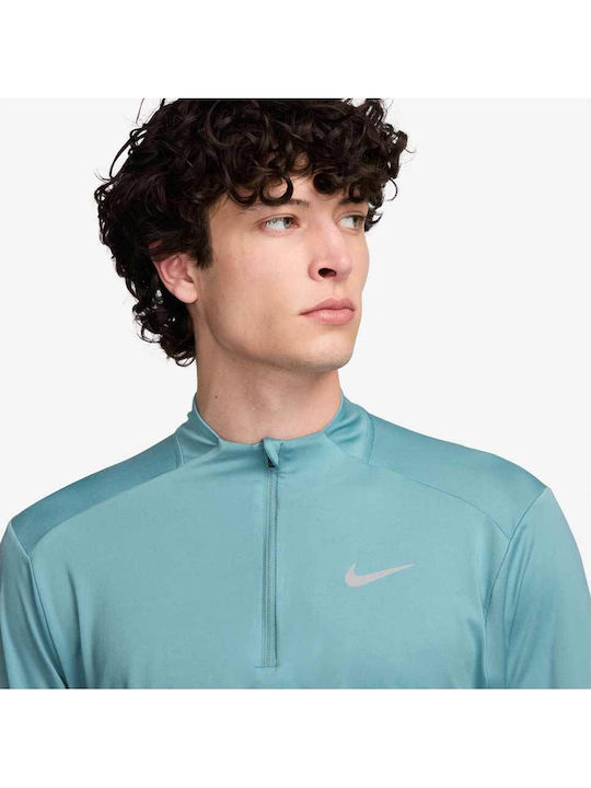 Dri-Fit Athletic Men's Long Sleeve Light Blue Blouse