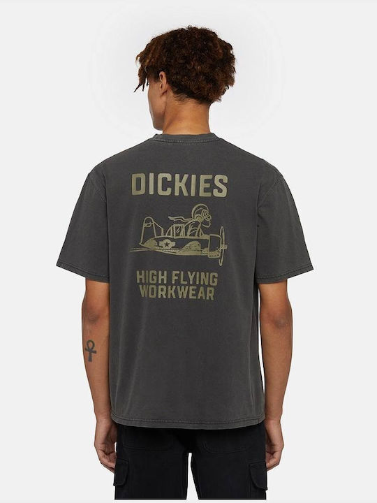 Dickies Ανδρικό T-shirt Κοντομάνικο Γκρι