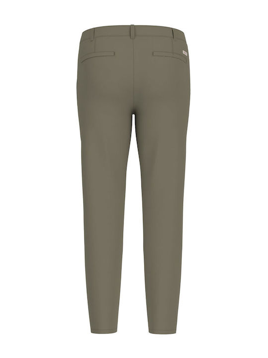 Guess Herrenhose Chino in Slim Passform Khaki